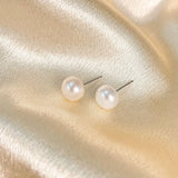 Natural Freshwater Pearl Necklace Bracelet Earring Three-Piece Set Sterling Silver  suit Mother's Day Gift TWINKLE QUEEN