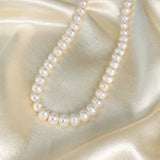 Natural Freshwater Pearl Necklace Bracelet Earring Three-Piece Set Sterling Silver  suit Mother's Day Gift TWINKLE QUEEN