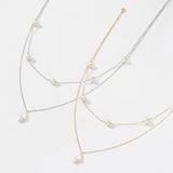 Distinctive Pearl Necklace Stacked with 925 Silver  Cross-border ins Style Irregular Baroque Pearl Ornaments TWINKLE QUEEN