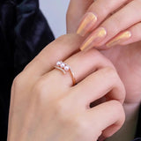 Full Body s925 Sterling Silver Women's Pearl Ring Full Diamond Niche Original Design French Retro Ring All-match New Style TWINKLE QUEEN