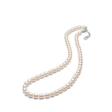 Natural Freshwater Pearl Necklace Strong Light Women's Summer Clavicle Chain High-grade All-match Beaded Jewelry Neck Chain TWINKLE QUEEN