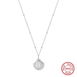 Cultured Freashwater Pearl 925 Sterling Silver 14K Gold Plated Ocean Summer Necklace TQ