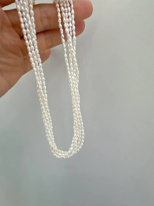 Natural Freshwater Baby Pearl Necklace 我的商店