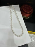 The most cost-effective set of freshwater pearl 8.5mm necklaces and bracelet with s925 silver TWINKLE QUEEN