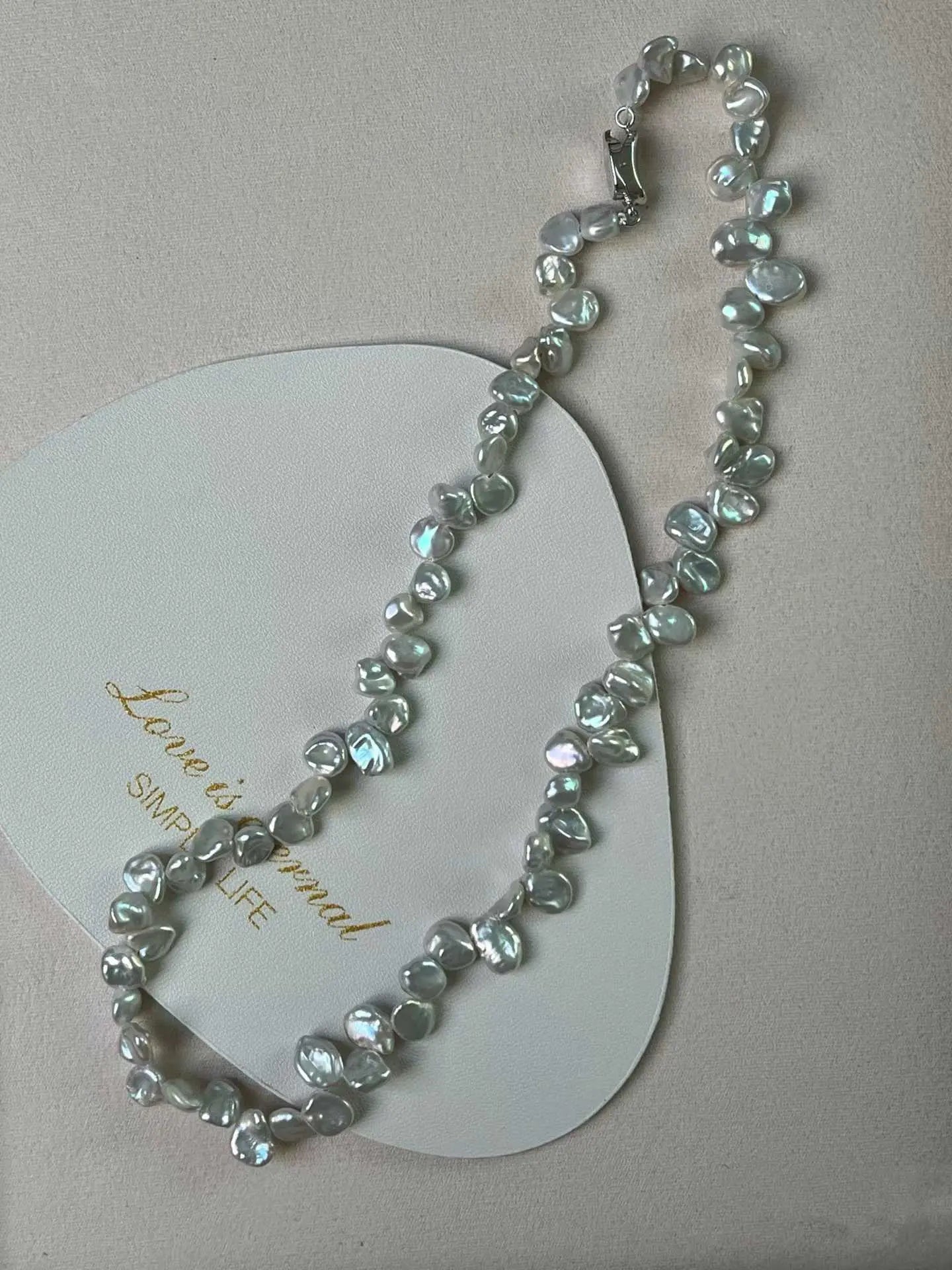 Baroque pearl necklace,Sculpted by Nature, Worn by Queens. TWINKLE QUEEN