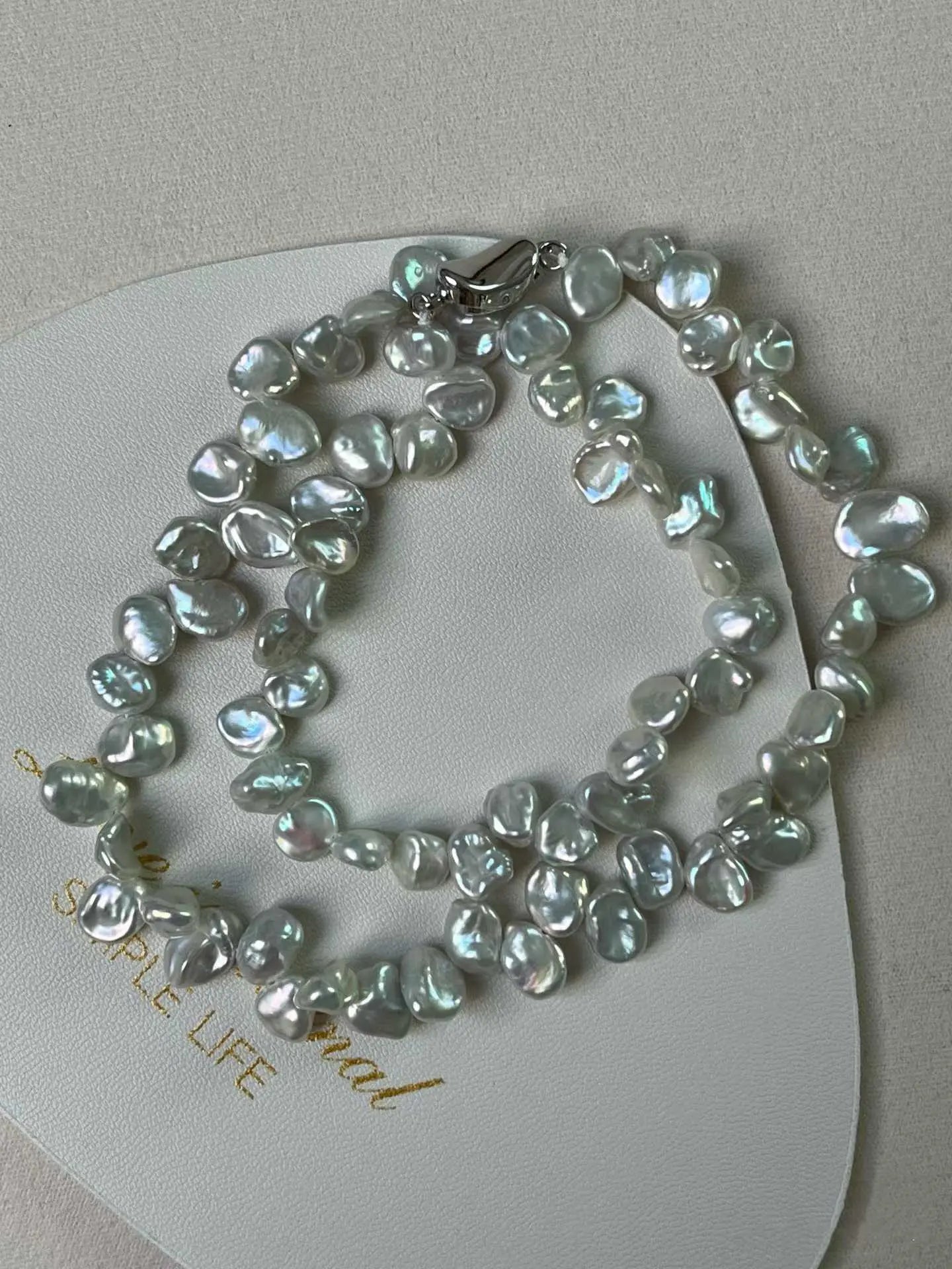 Baroque pearl necklace,Sculpted by Nature, Worn by Queens. TWINKLE QUEEN