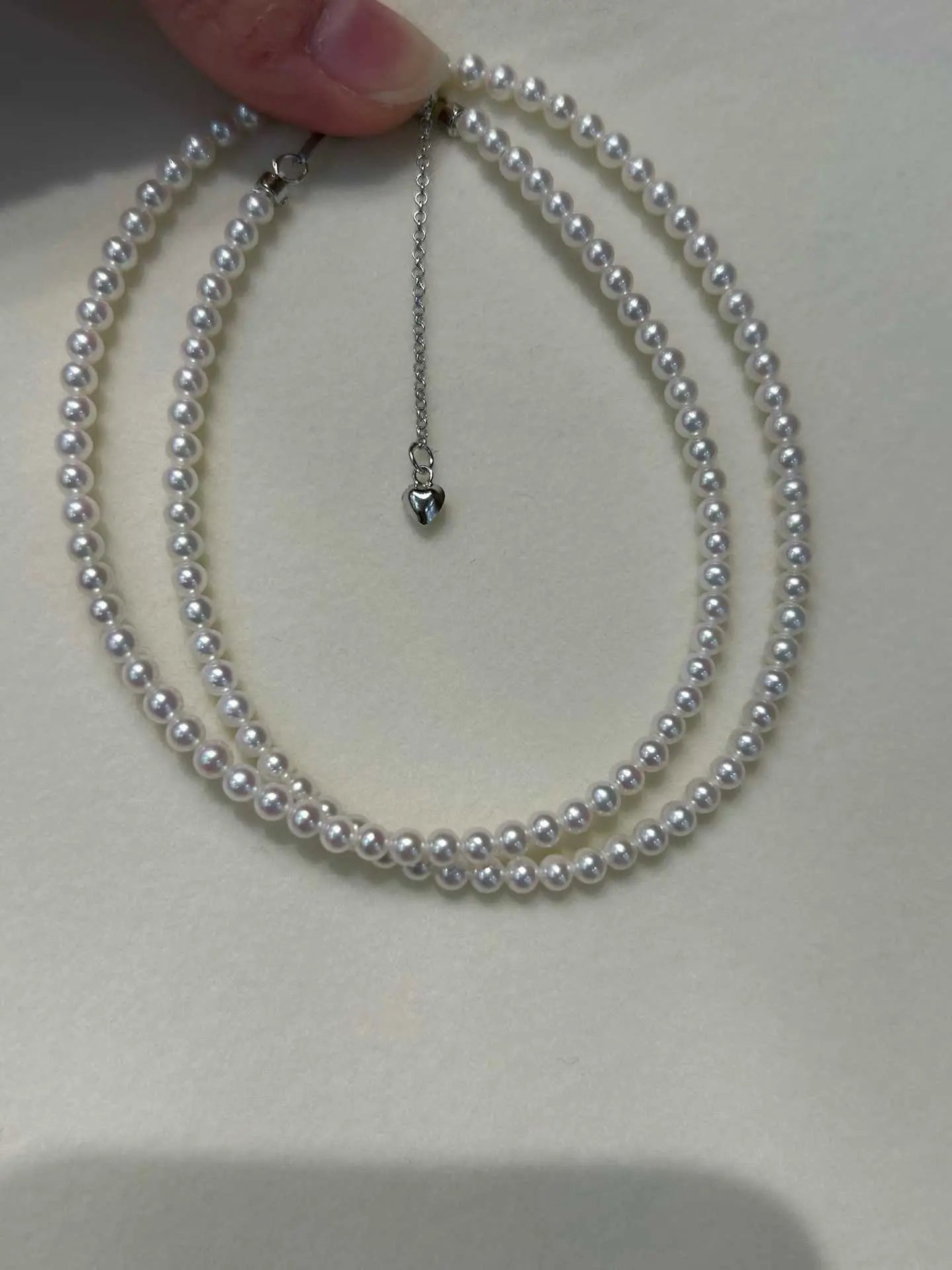 Freshwater Pearls Necklace With Silver,Minimalist Shine for Campus & Office. TWINKLE QUEEN
