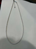 Freshwater Pearls Necklace With Silver,Minimalist Shine for Campus & Office. TWINKLE QUEEN